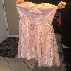 Formal strapless dress